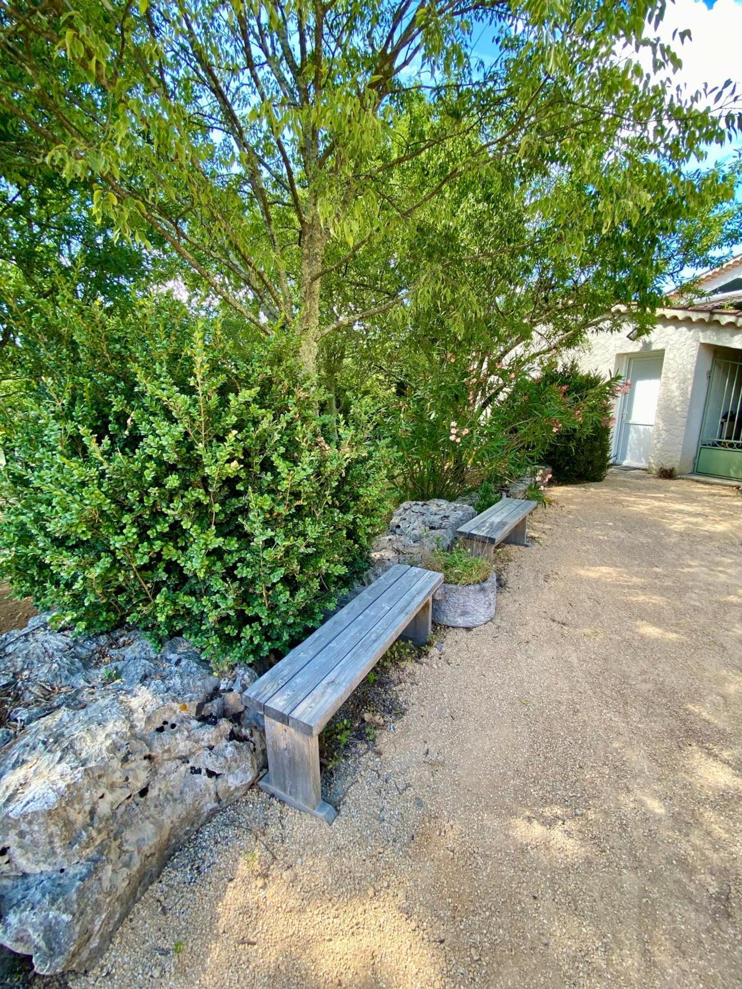 Maison Pour 12P, Piscine A Debordement Chauffee D'Avril A Octobre Inclus Ruoms Exteriér fotografie
