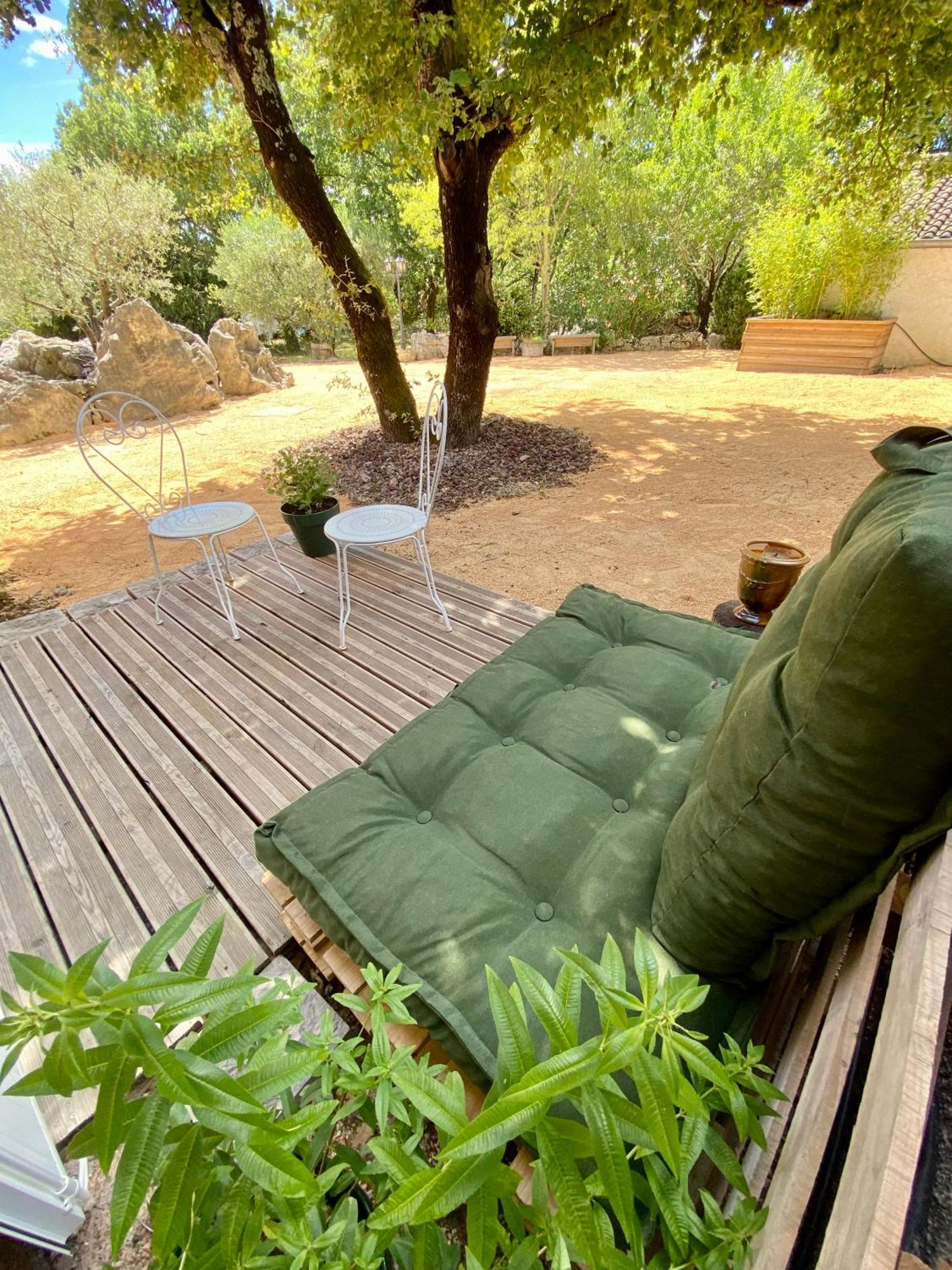 Maison Pour 12P, Piscine A Debordement Chauffee D'Avril A Octobre Inclus Ruoms Exteriér fotografie